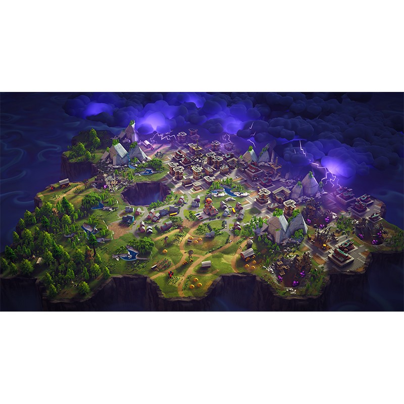 Πίνακας σε καμβά  Map fortnite