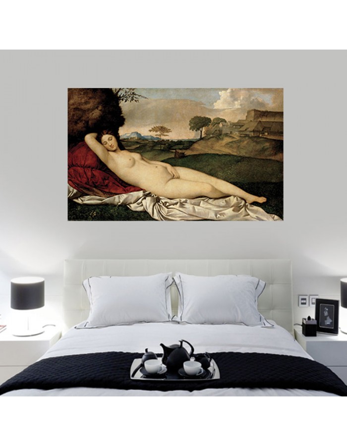 Πίνακας σε καμβά με GIORGIONE SLEEPING VENUS