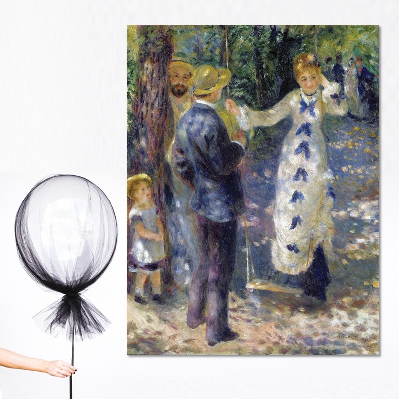 Πίνακας σε καμβά Renoir - Swing
