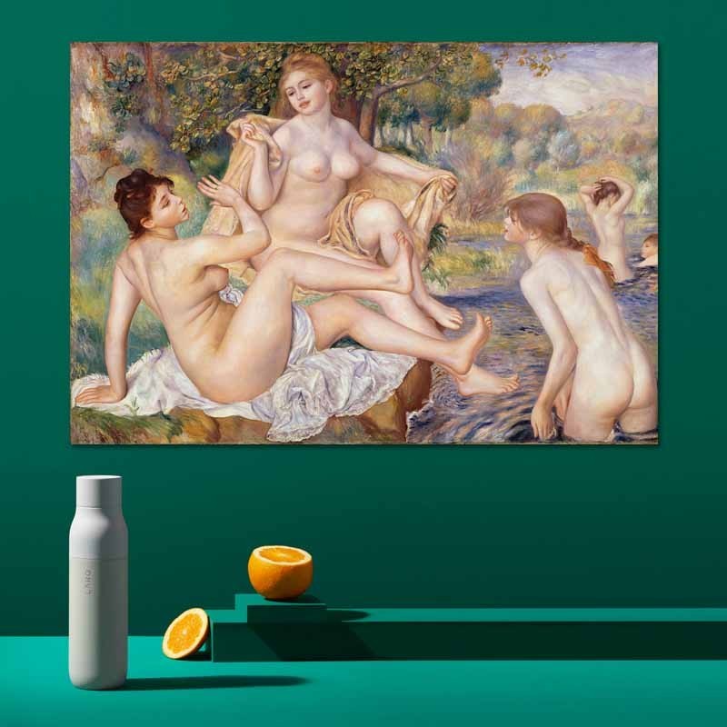 Πίνακας σε καμβά Renoir - The Large Bathers